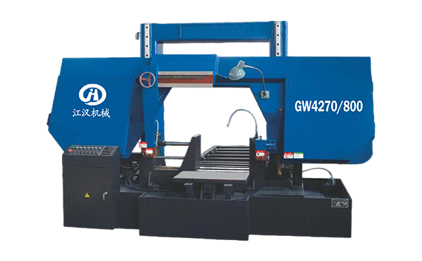 榕江GW4270/800双柱龙门卧式带锯床