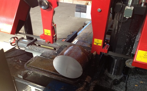 榕江卧式带锯床加工时出现明显振荡如何排查？